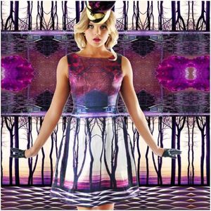 Mackenzie Mode printed w/original artwork “Wood”